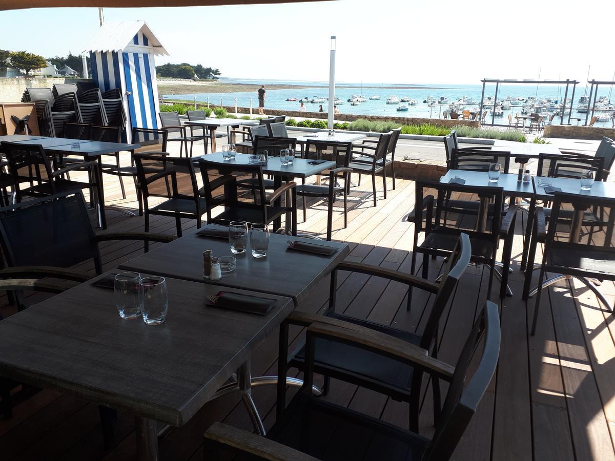 Hotel Du Port Bar Restaurant Sarzeau Exterior foto